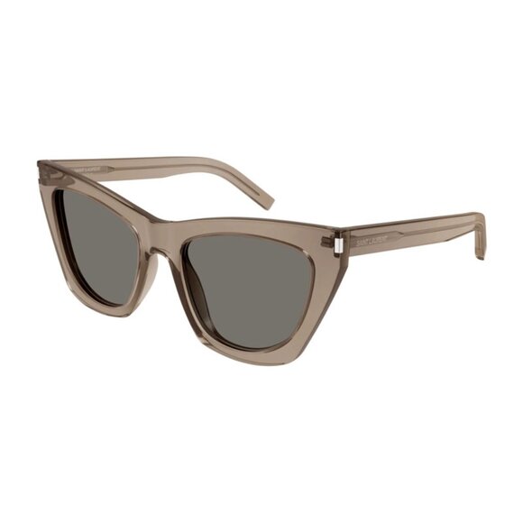 NEW SAINT LAURENT SL214 KATE 025 CAT EYE WOMEN SUNGLASSES - Picture 1 of 3